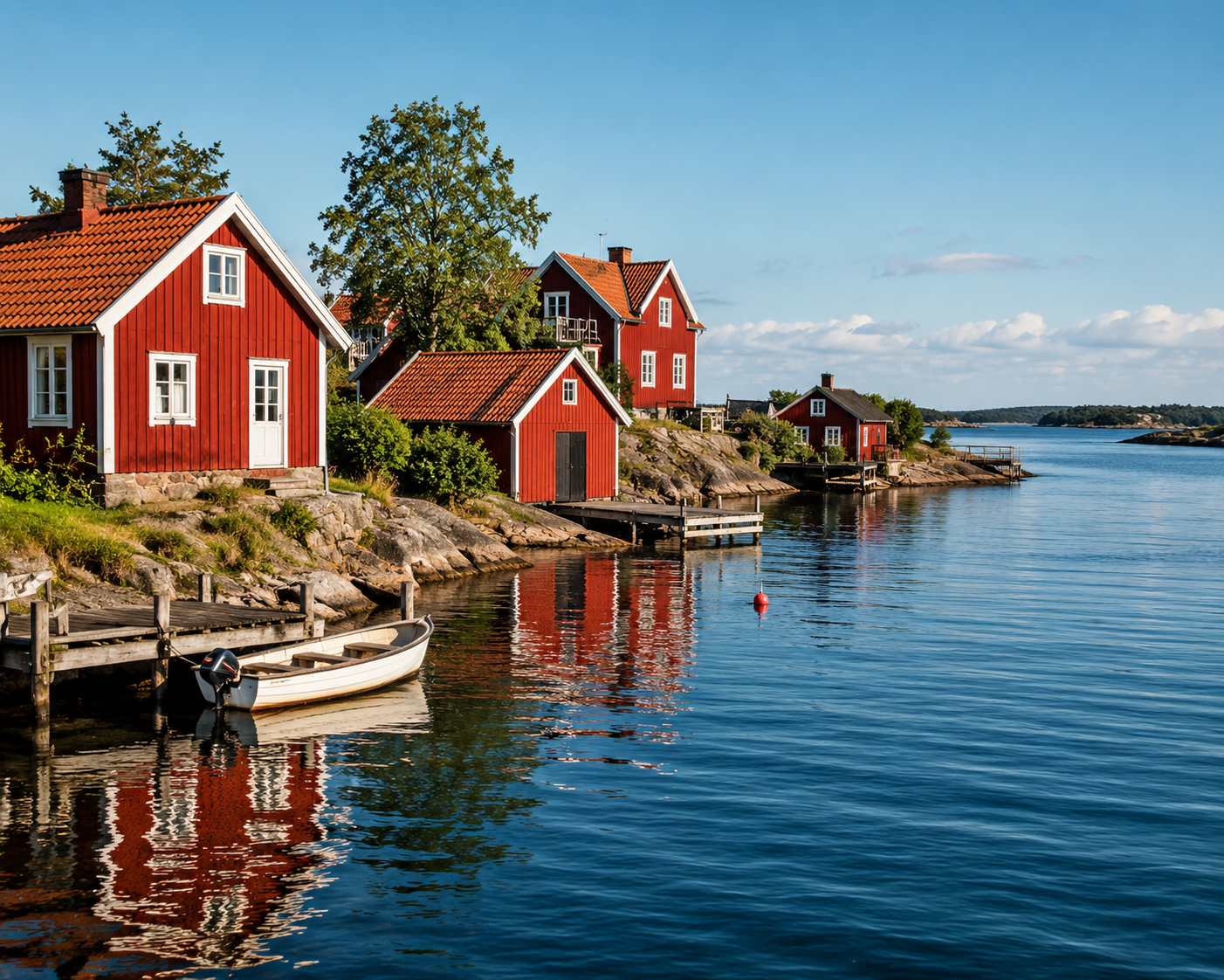 Hantverkare, städning och tillsyn på Älgö