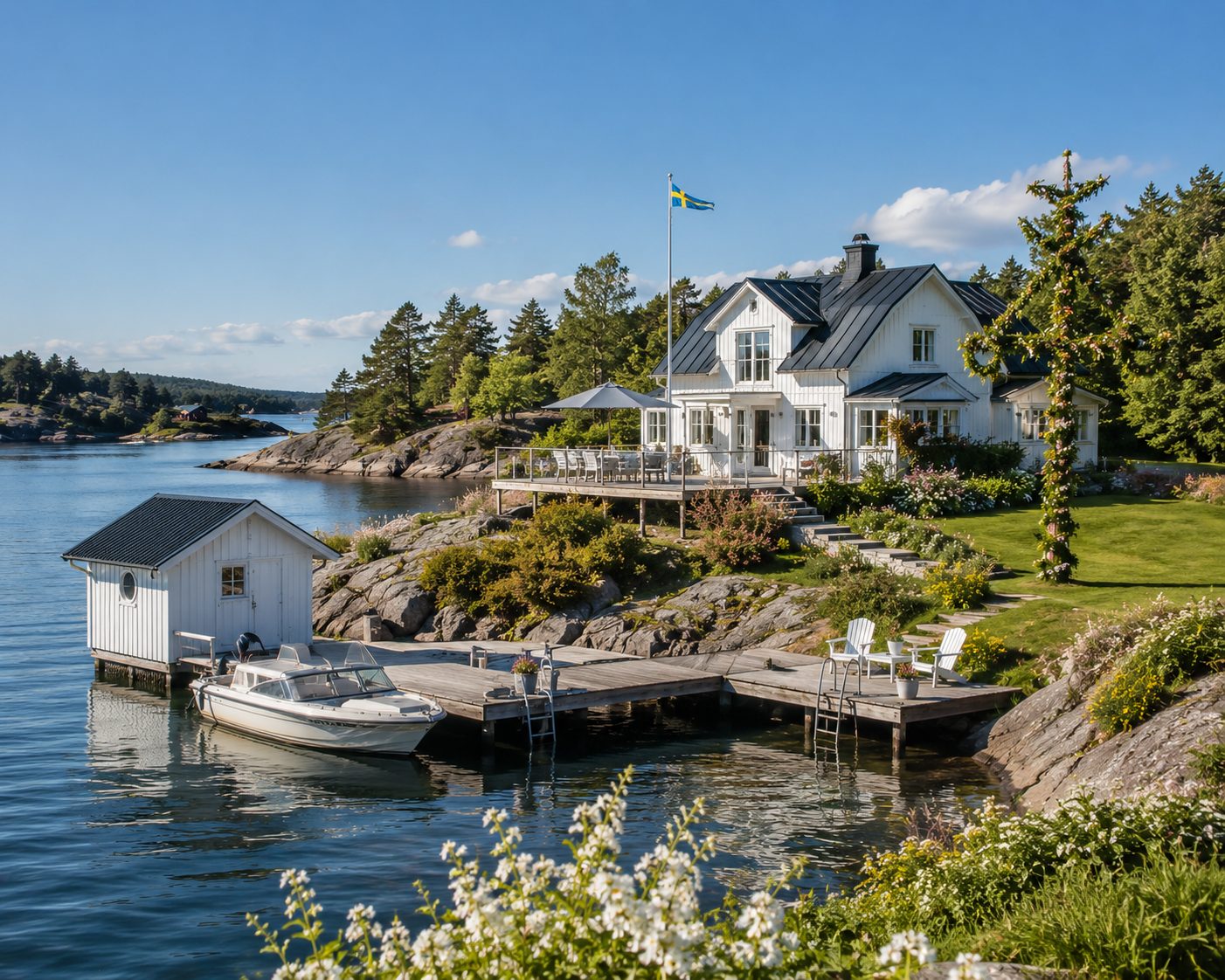 Skärgårdsservice på Älgö